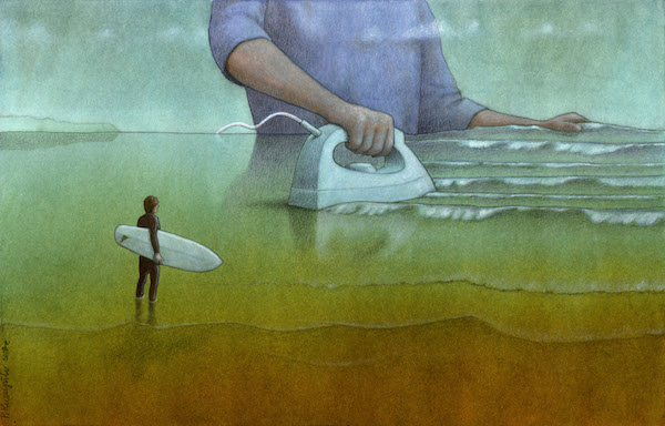 Surfing by Pawel Kuczynski