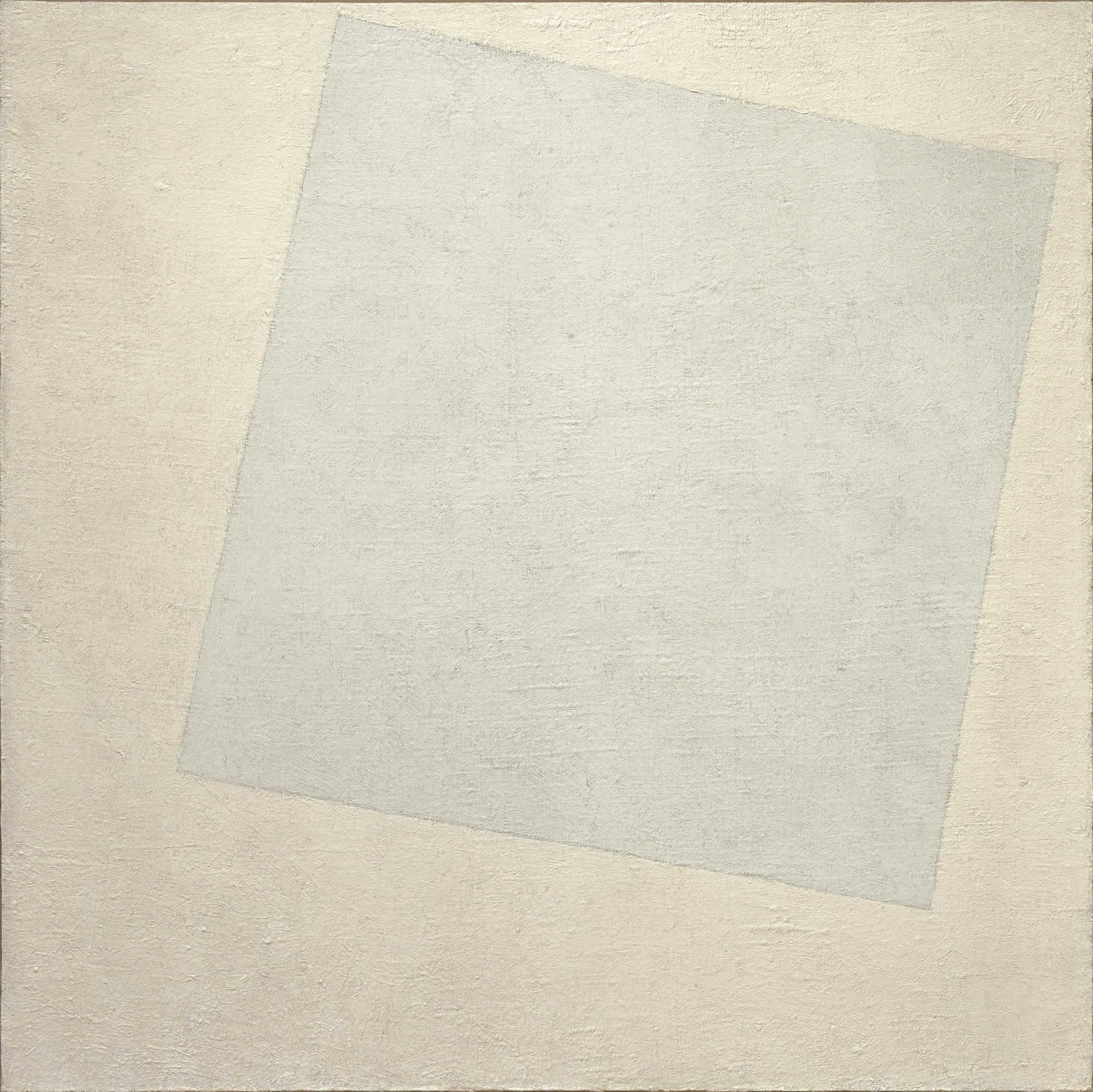 Kazimir_Malevich, Composition suprématiste : Blanc sur blanc (1918)