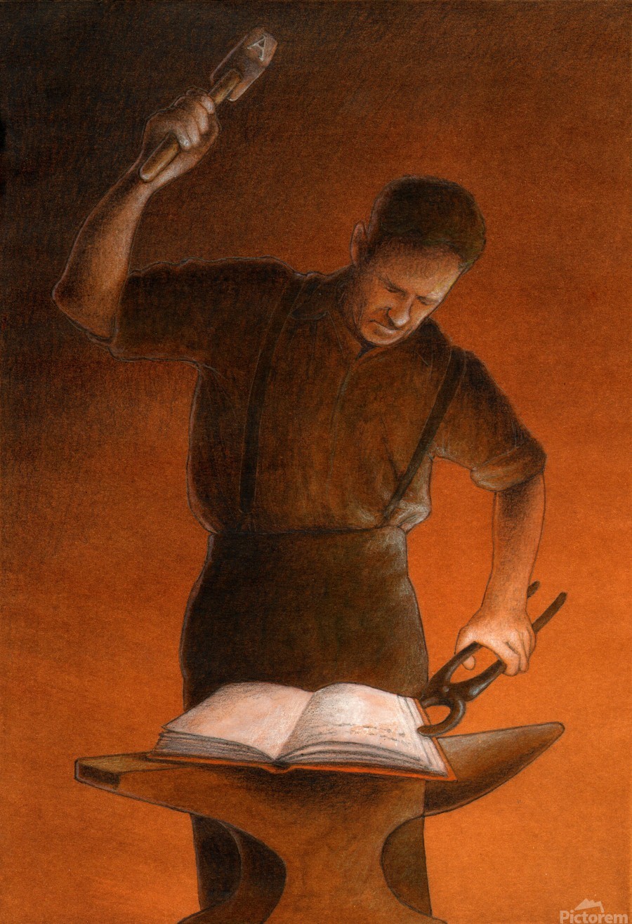 blacksmith by Pawel Kuczynski