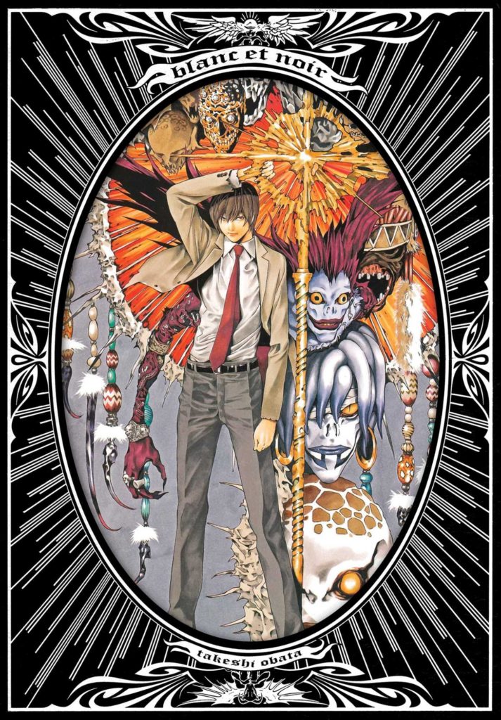 blanco y negro - Takeshi Obata Ilustraciones