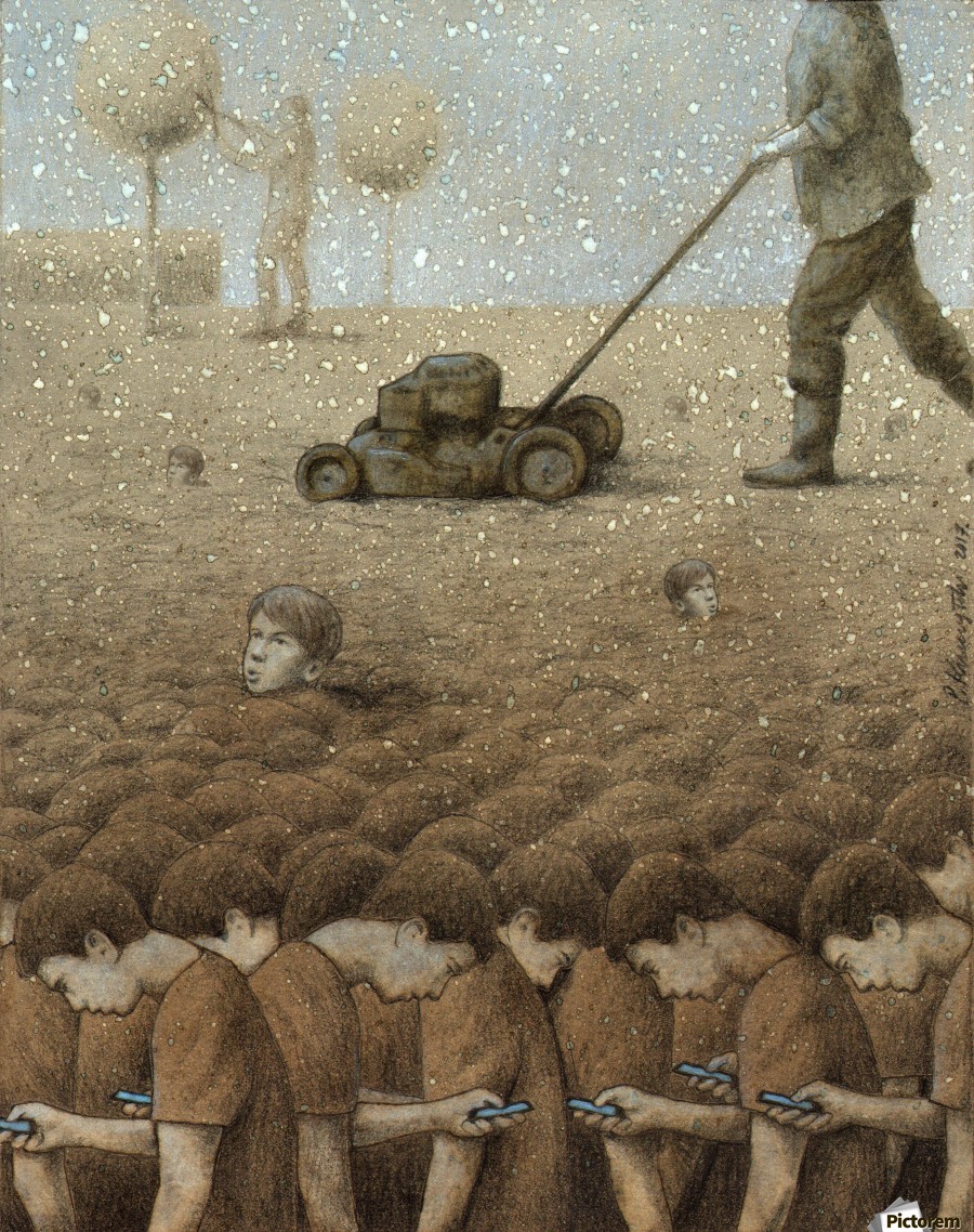 jardín perfecto de Pawel Kuczynski