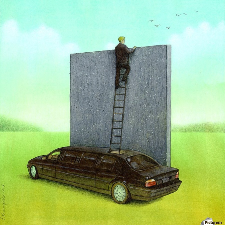 muro personal de Pawel Kuczynski