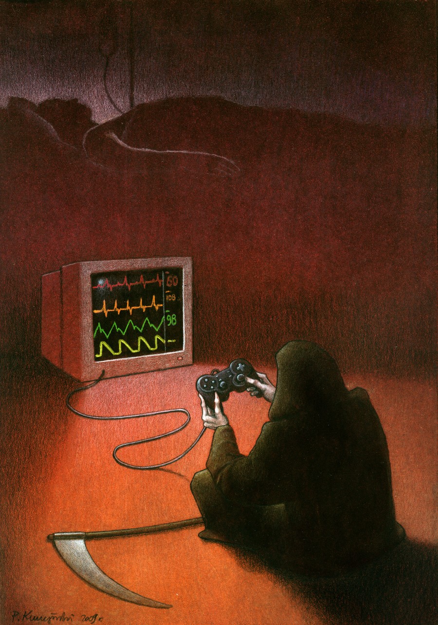 playstation by Pawel Kuczynski