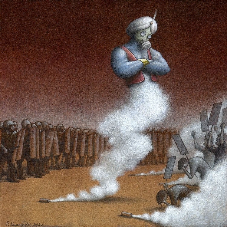 disturbios de Pawel Kuczynski