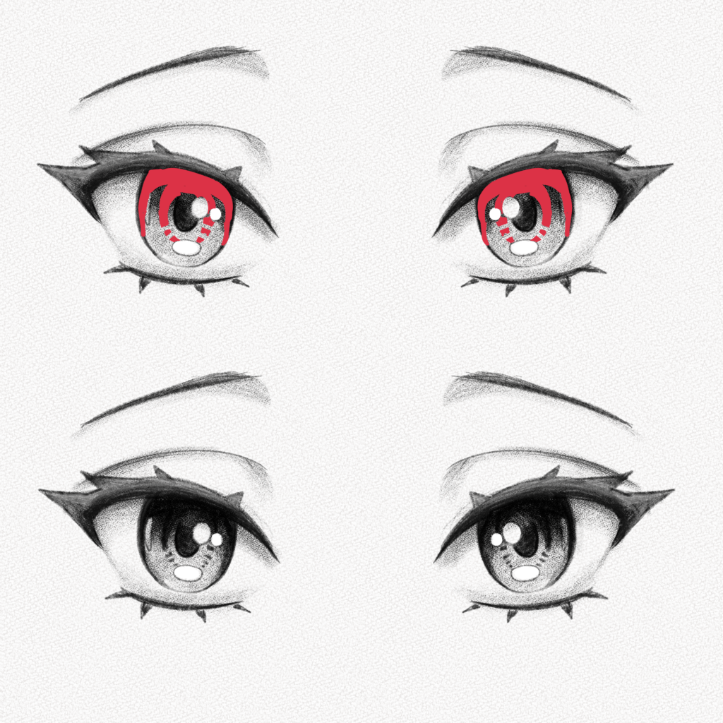 How To Draw Anime Eyes Step By Step!