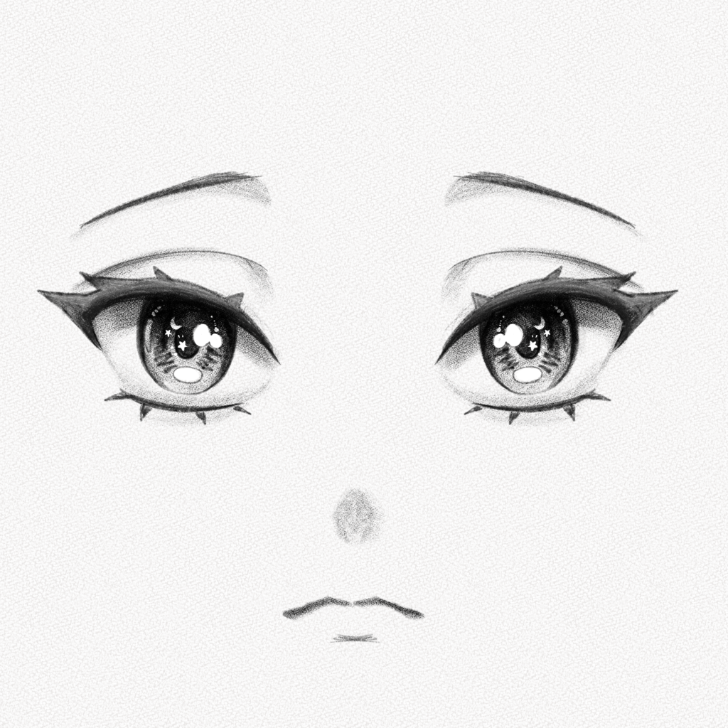 anime style eyes reference  CLIP STUDIO ASSETS