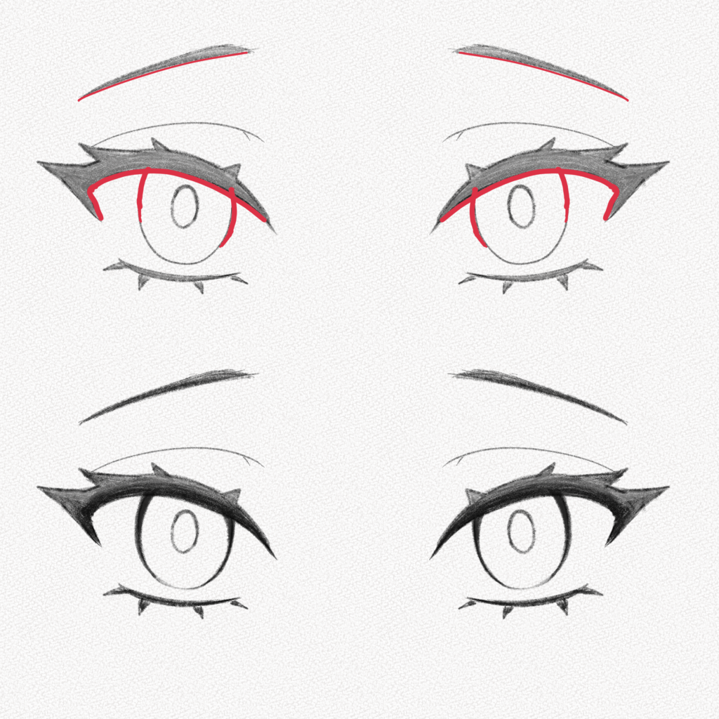 How to draw: Simple Anime/Manga eye FEMALE 