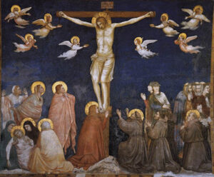 Crucifixion (North transept, Lower Church, San Francesco, Assisi) - Giotto
