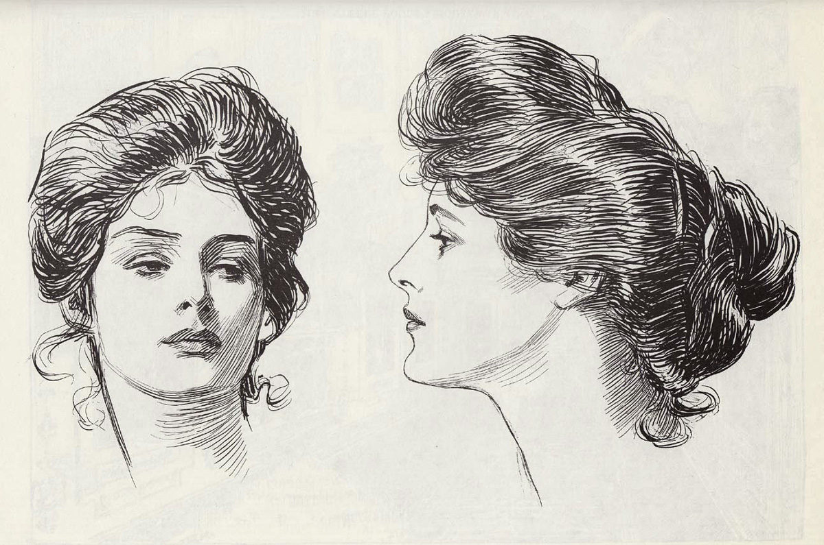 "Gibson Girl" by Charles Dana Gibson