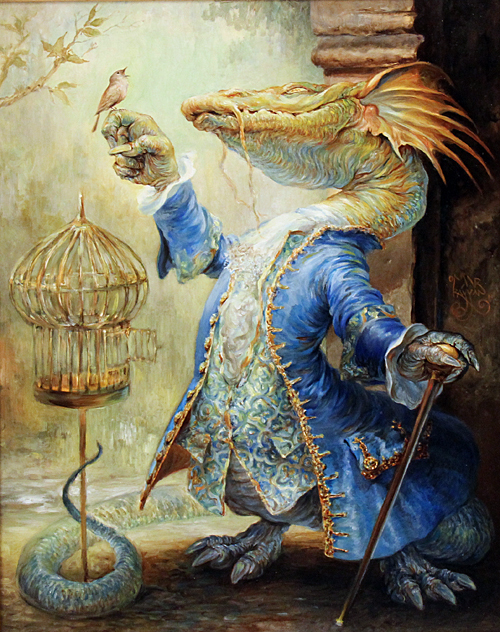 “The Dragon and the Nightingale" by Omar Rayyan
