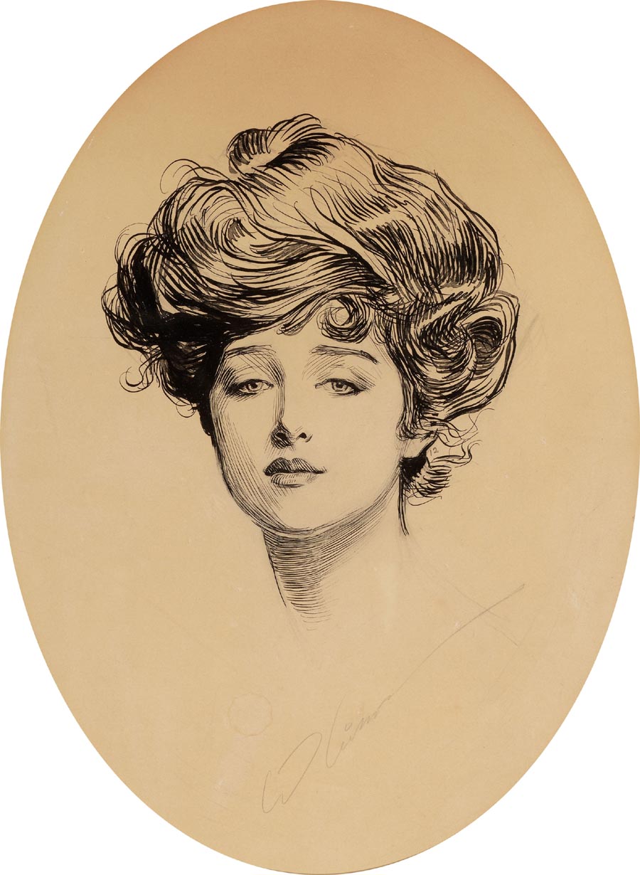 "The Gibson Girl" by Charles Dana Gibson