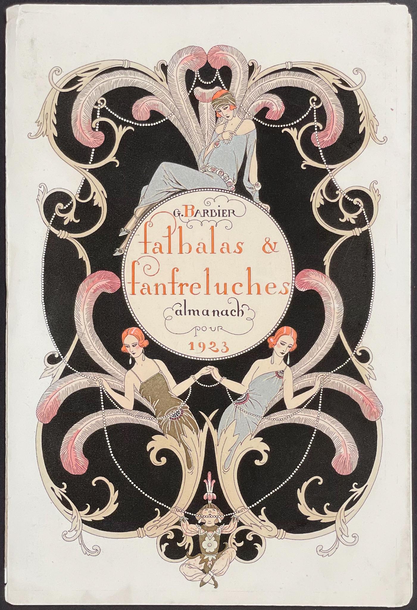 "Ornate Cover or Frontispiece" by Georges Barbier