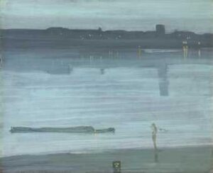 James Abbot McNeill Whistler, Nocturne Blue and Silver