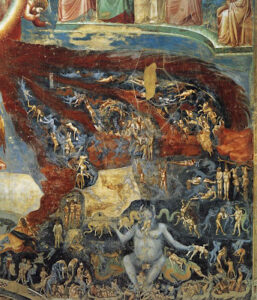 Last Judgment (detail 11) (Cappella Scrovegni (Arena Chapel), Padua) - Giotto
