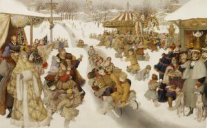 Russian-winter-Sledding-Gennady-Spirin