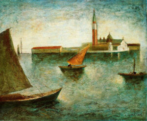 San Giorgio Maggiore a Venecia - Carlo Carra