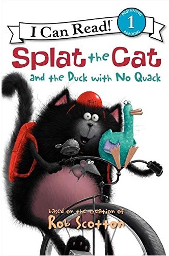 "Splat the Cat and the Duck with No Quack" by Rob Scotton