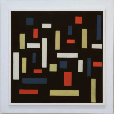 Theo van Doesburg, Komposition VII: Die drei Grazien, 1917, Kemper Art Museum, St. Louis. https://www.kemperartmuseum.wustl.edu/collection/explore/artwork/484
