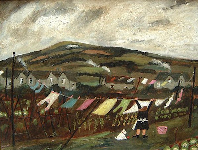 Wash Day On The Downs by Gary Bunt