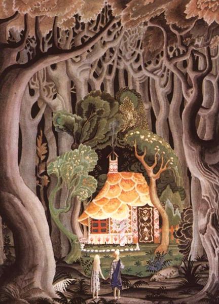 "Hansel and Gretel" by Kay Nielsen