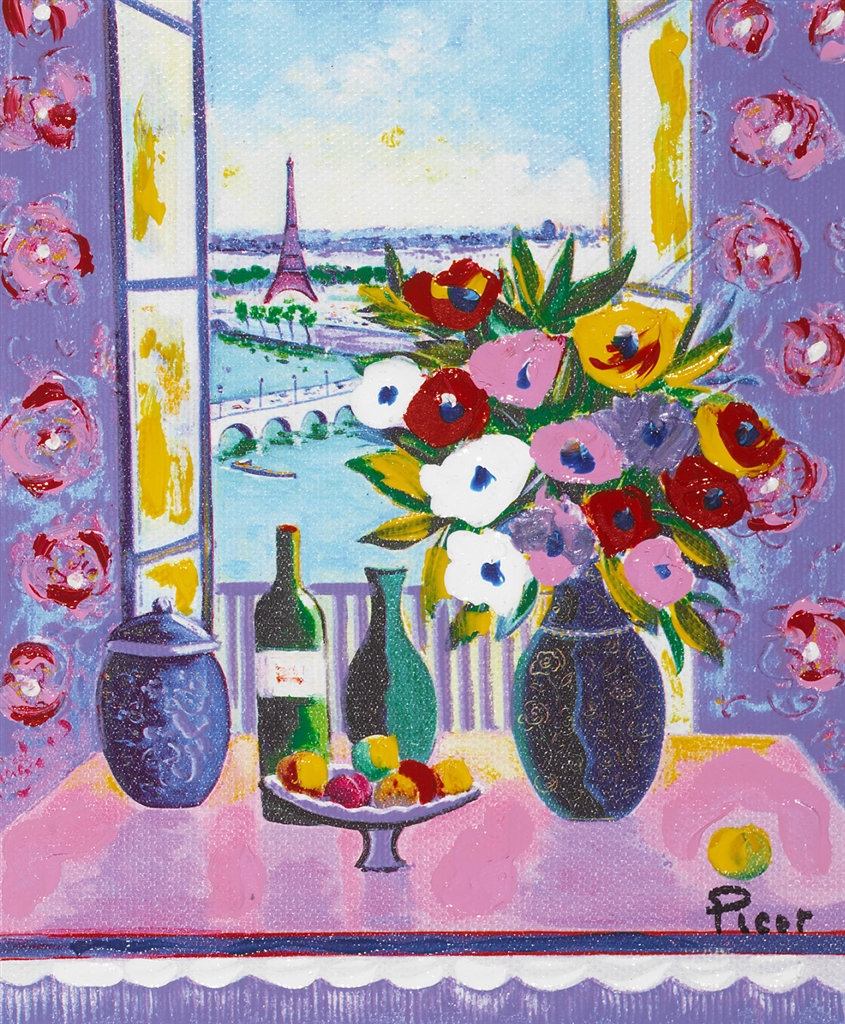 "Les Fleurs De Paris" by Jean-Claude Picot