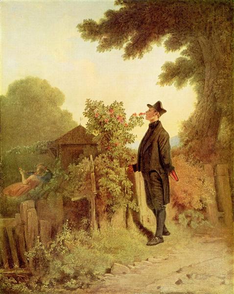 "Rose Scent Memory" by Carl Spitzweg