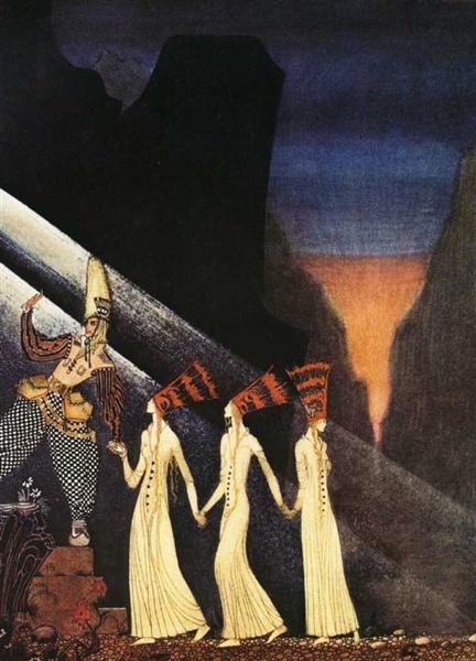 « Ils ont tiré vers le haut les princesses » par Kay Nielsen