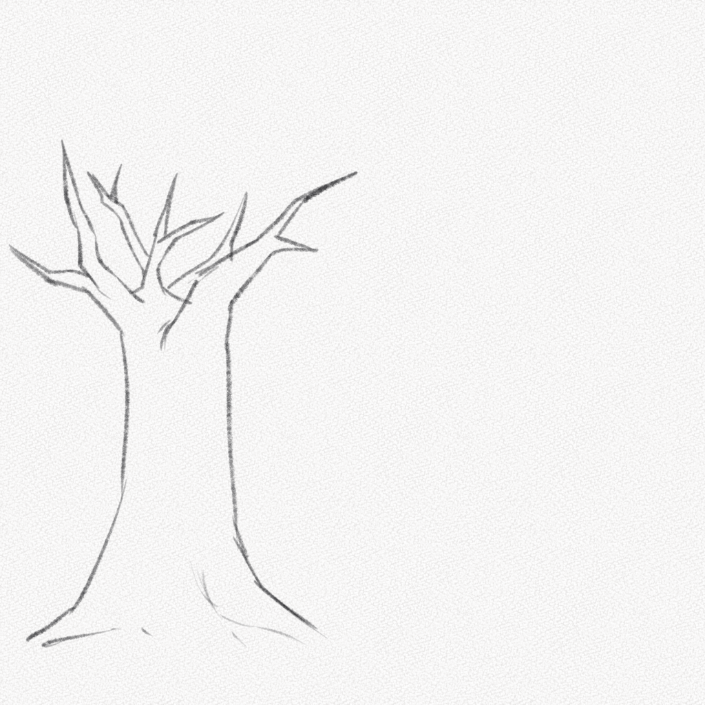 Apprendre à dessiner un arbre en 3 étapes