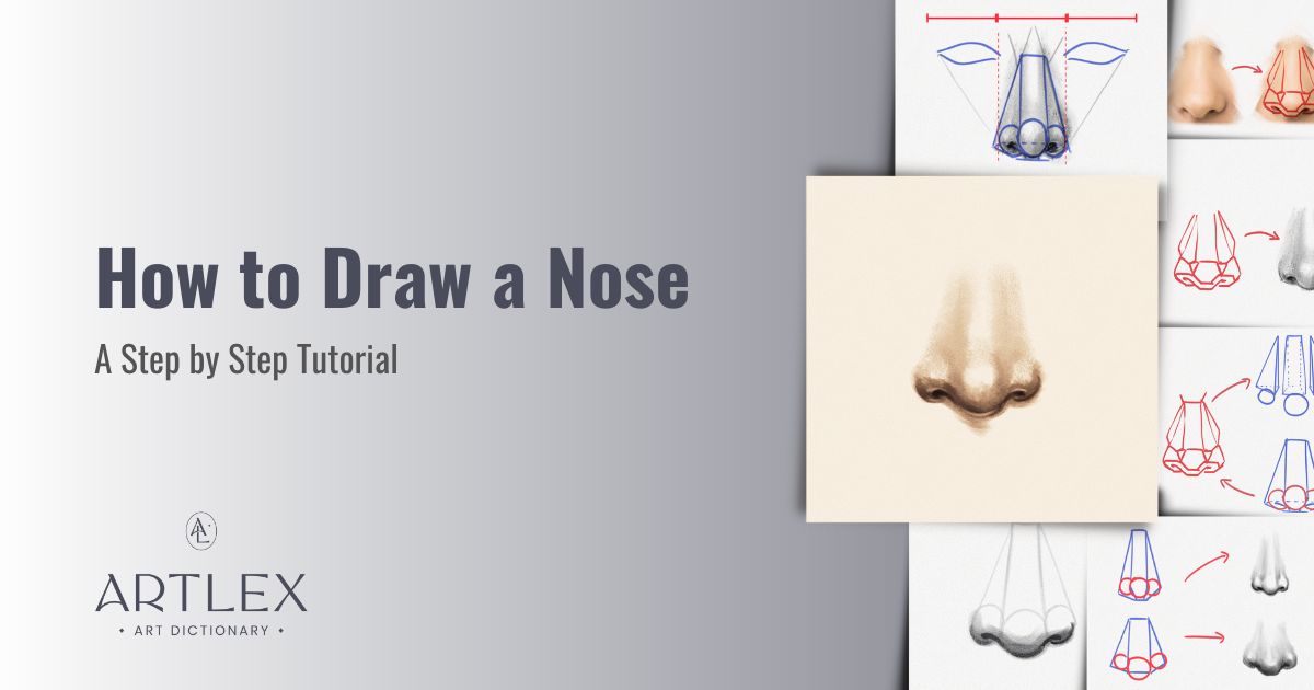 How To Draw A Nose For Beginners