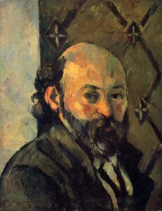 Autorretrato de Paul Cezanne
