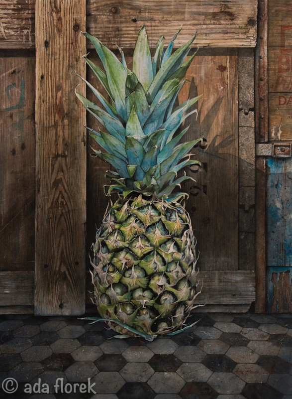 "L'ananas" by Ada Florek
