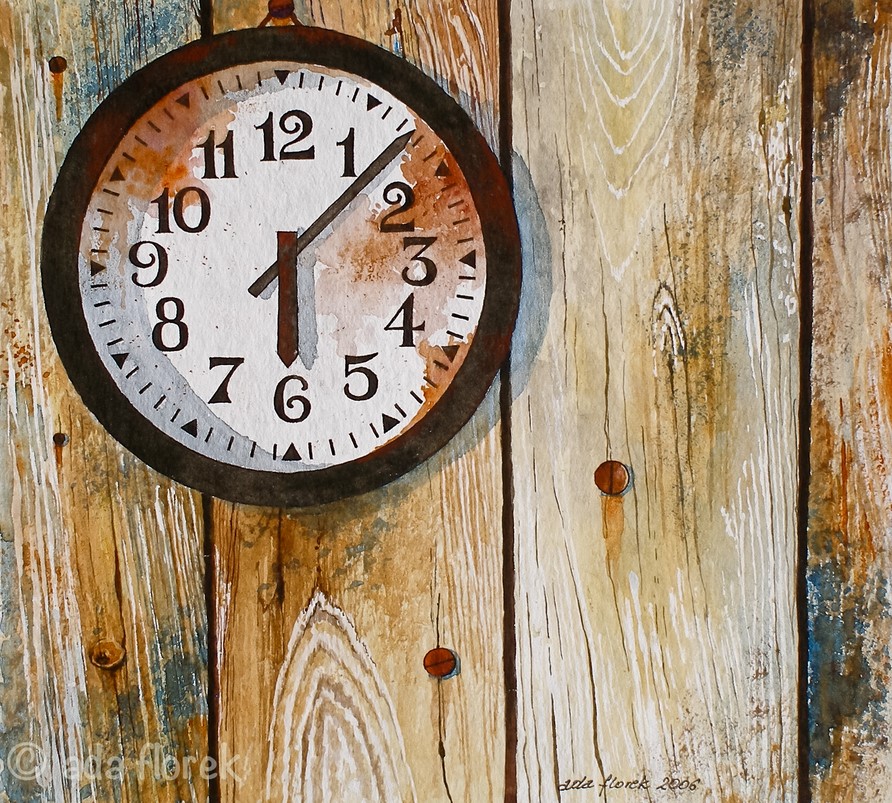 « Clock III » par Ada Florek