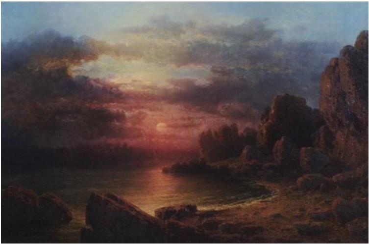 "Sunset" by Anton Pieck