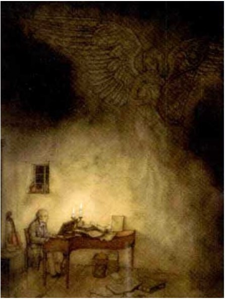 "Invoked by music" by Anton Pieck