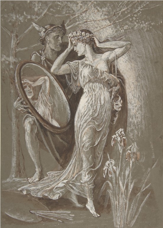 « Le miroir de Vénus » par Walter Crane