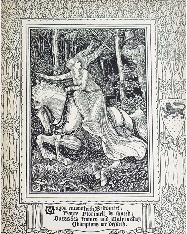 « The Faerie Queene » de Walter Crane