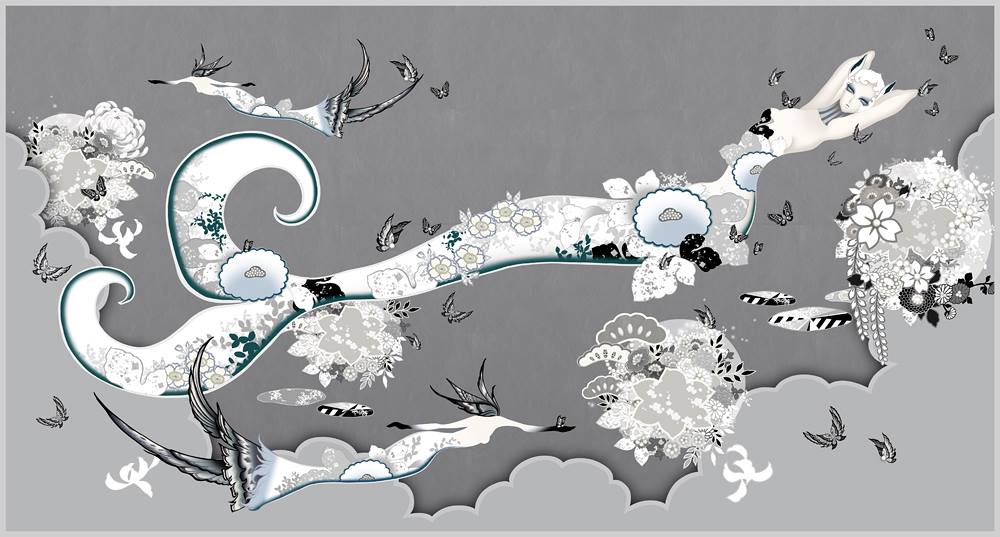 « Les souvenirs de la Terre La mer dans la galaxie d’Andromède Sirène » par Aya Kato
