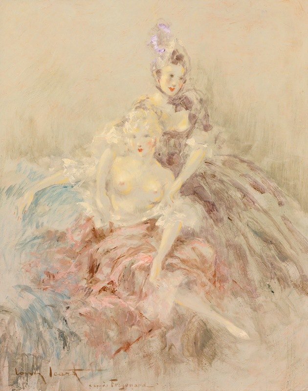 « D’apres Fragonard » de Louis Icart