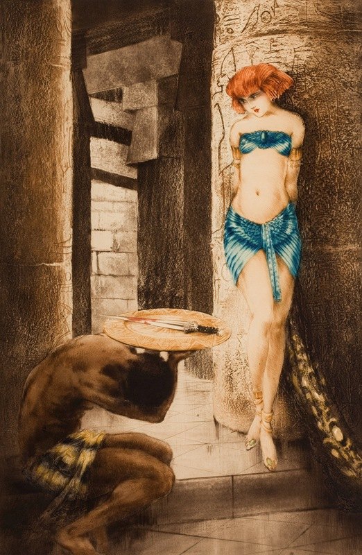 "Salome" by Louis Icart