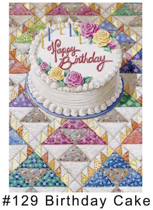 "#129 Birthday cake" by Rebecca Barker