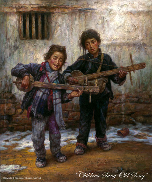 "The Children Sang Old Song" by Cao Yong