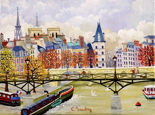 "Fall In Paris" by Cellia Saubry