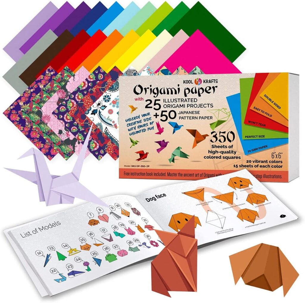 Kool Krafts Origami Paper Kit