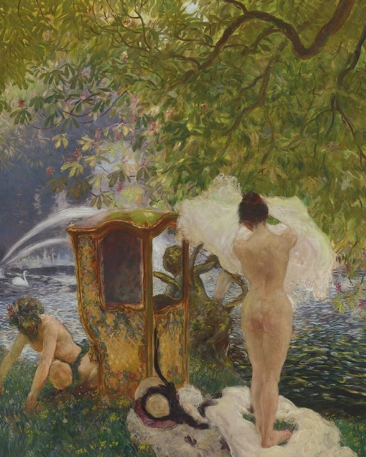 "Bathers" by Gaston La Touche