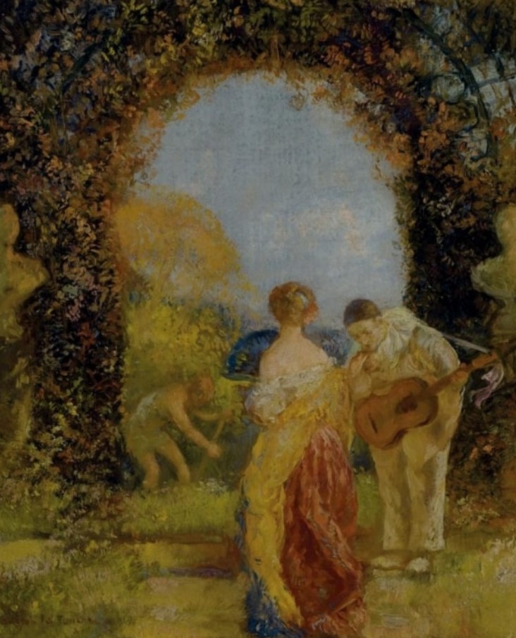 "Welcome" by Gaston La Touche