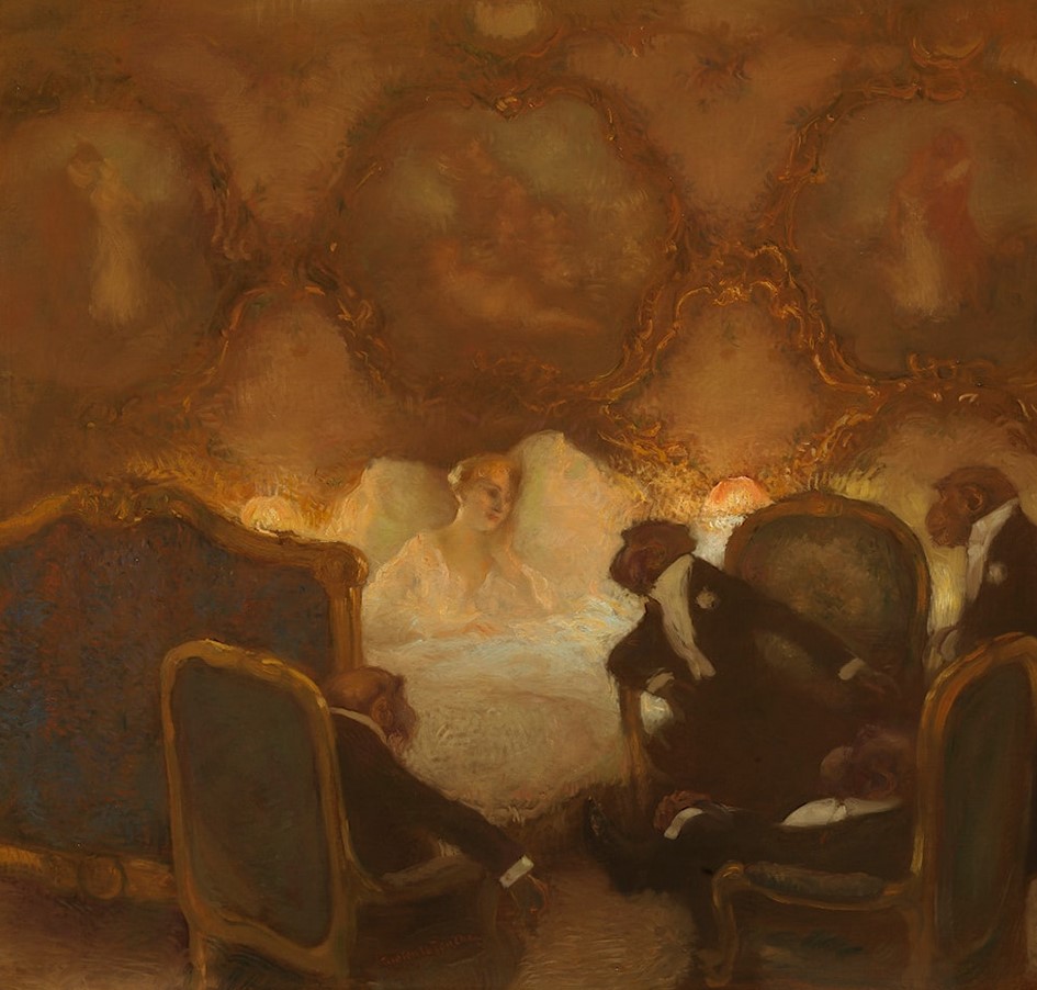 « Jours d’audience » de Gaston La Touche