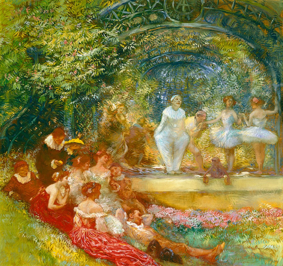 "The Party at Thérèse's" by Gaston La Touche