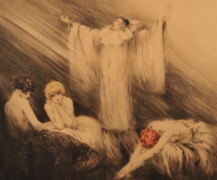 "The Poem" by Louis Icart