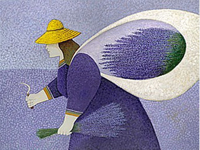 "Lavendar Lady" by Lowell Herrero