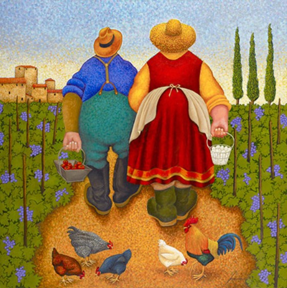 "Pomodoro e Uova di Gallina" by Lowell Herrero